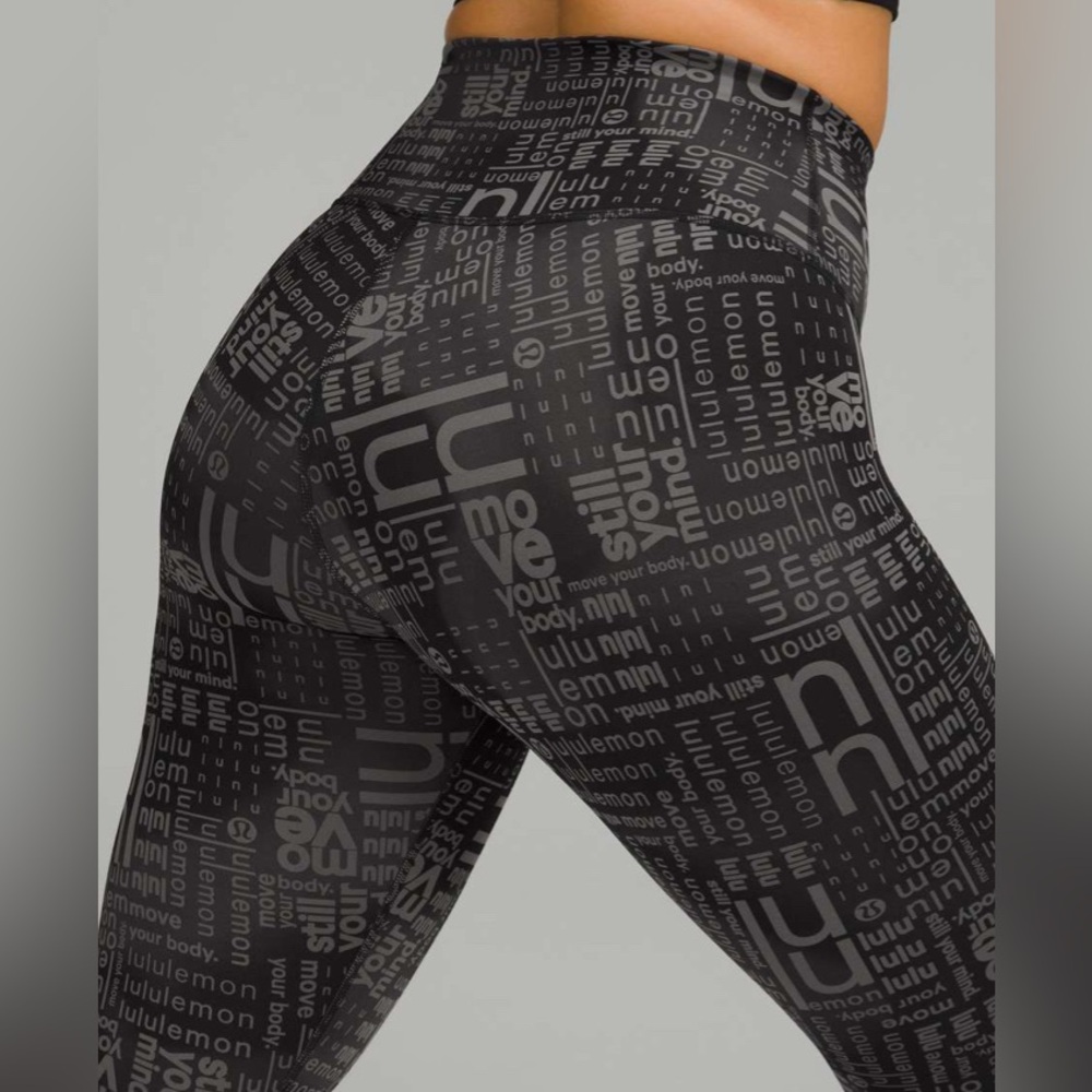 EUC Lululemon Wunder Train Contour Fit High-Rise Tight 25" - Picture 5 of 10